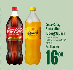 Coca-Cola, Fanta eller Tuborg Squash