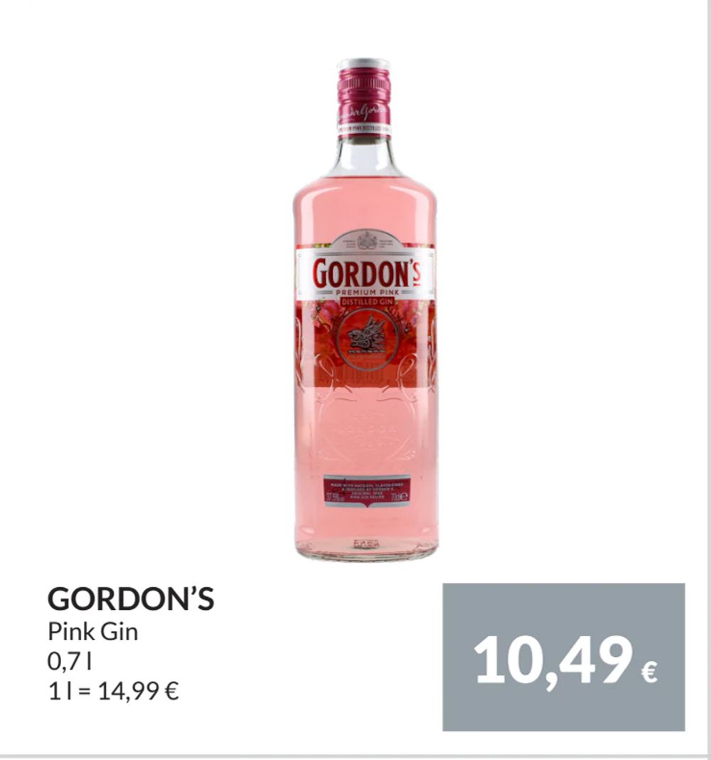 Erbjudanden på GORDON’S från Nielsen Scan-Shop för 10,49 €