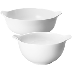 Georg Jensen Koppel Dinnerware hvid skål