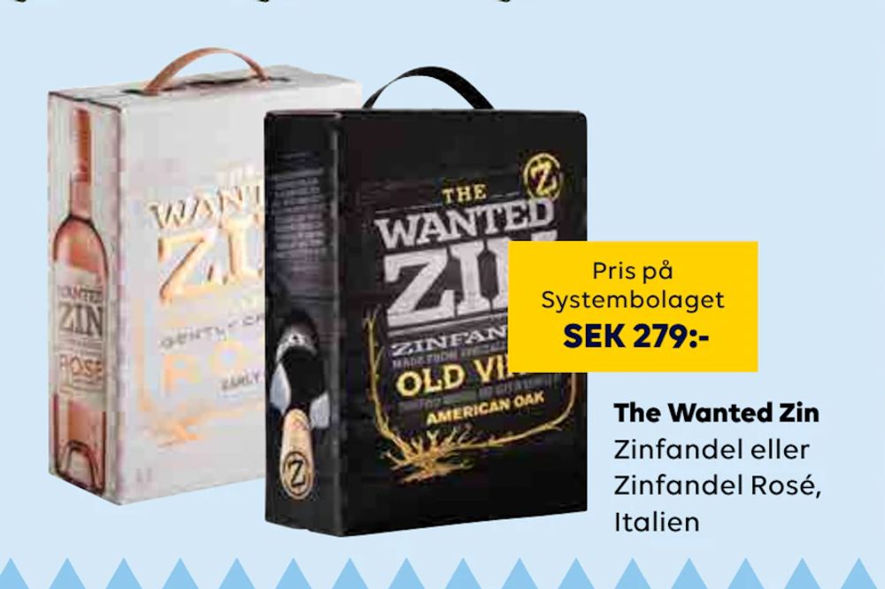 Erbjudanden på The Wanted Zin från Bordershop för 13,42 €