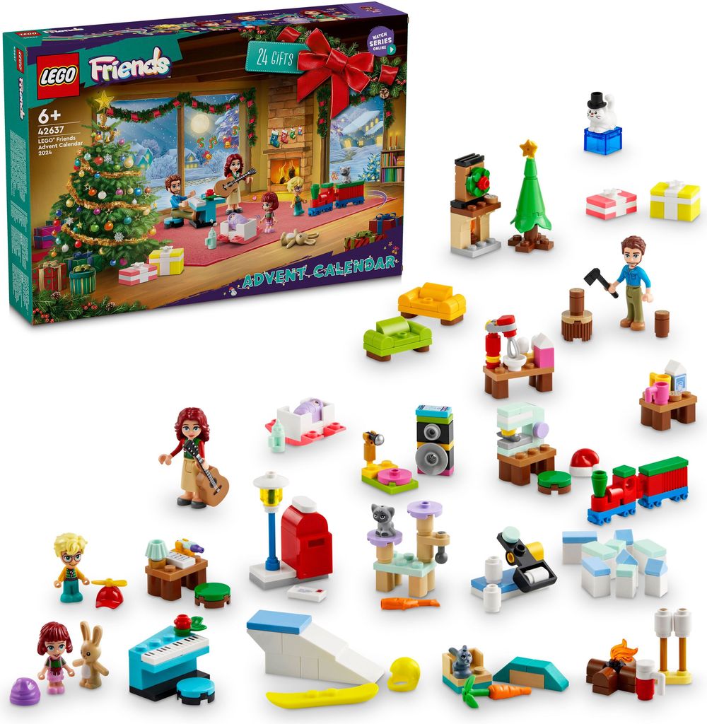 Tilbud på LEGO Friends 42637 Julekalender 2024 fra ComputerSalg til 196 kr.