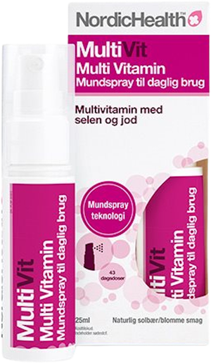 Multi Vitamin mund spray (NordicHealth)