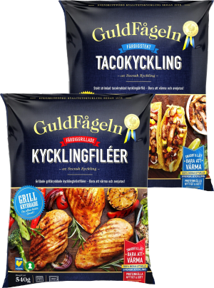 Fryst grillad kyckling (Guldfågeln)