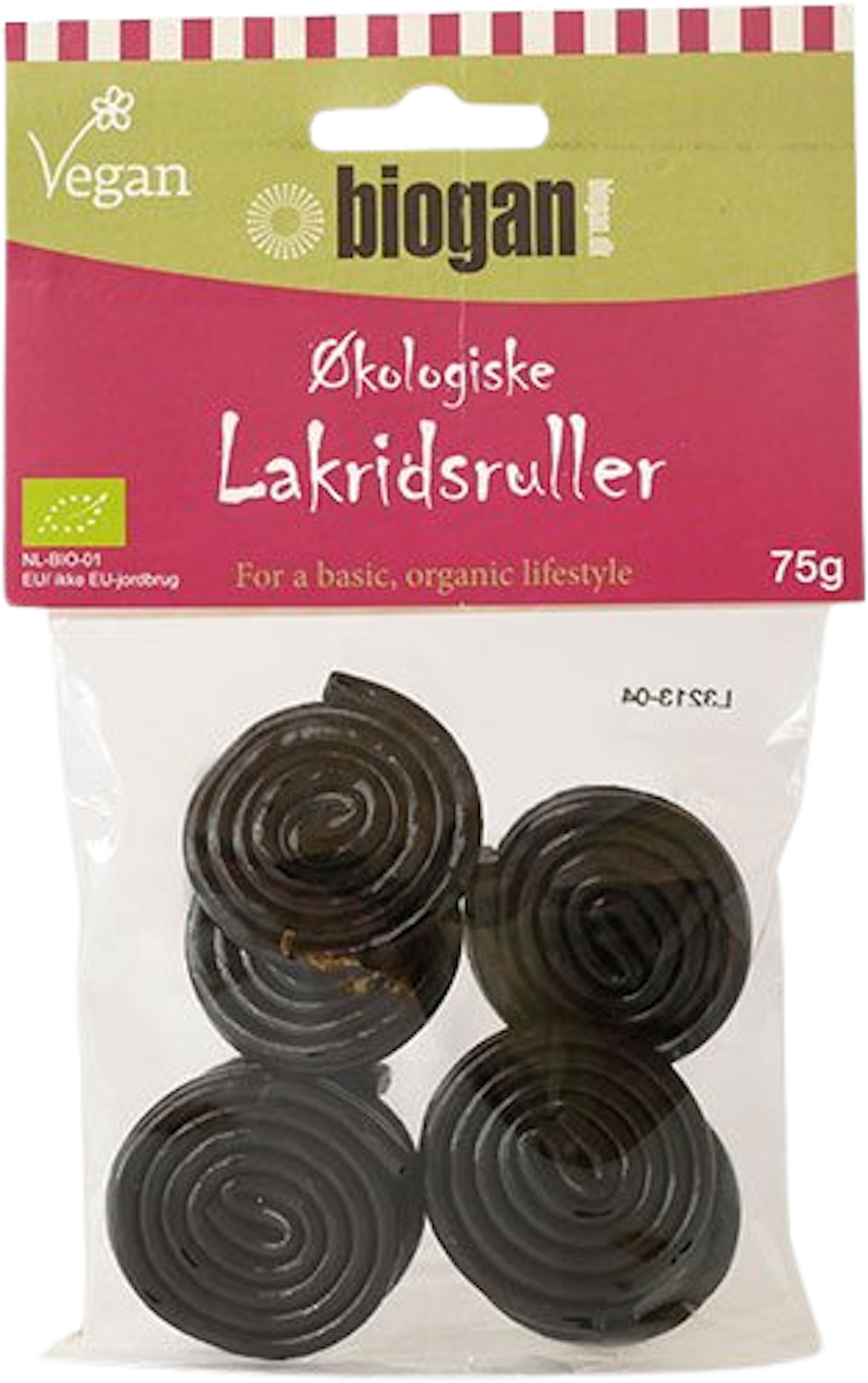 Tilbud på Lakridsruller Øko (Biogan) fra Helsam til 19,95 kr.