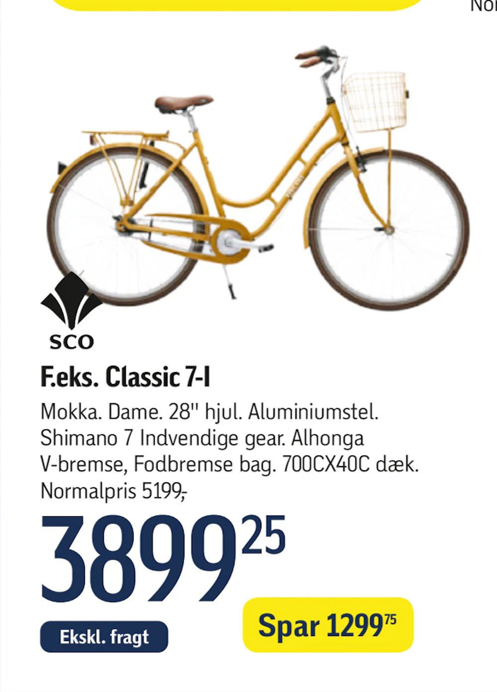 Tilbud på Classic 7-I fra føtex til 3.899,25 kr.