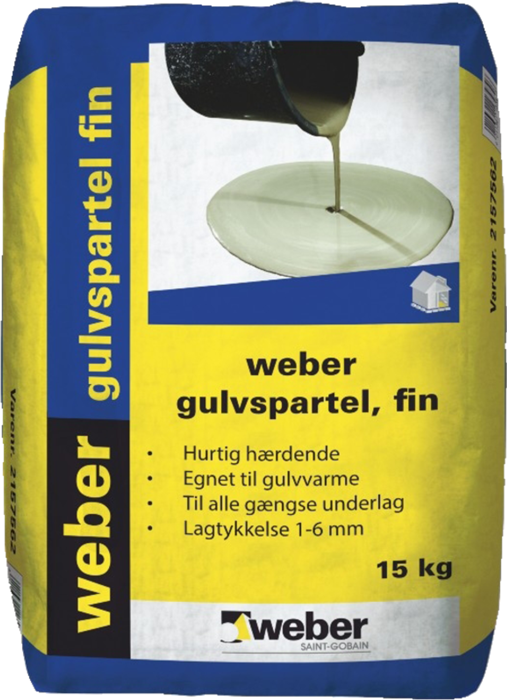 Tilbud på Gulvspartel - Fin (Weber) fra Bygma til 159,95 kr.