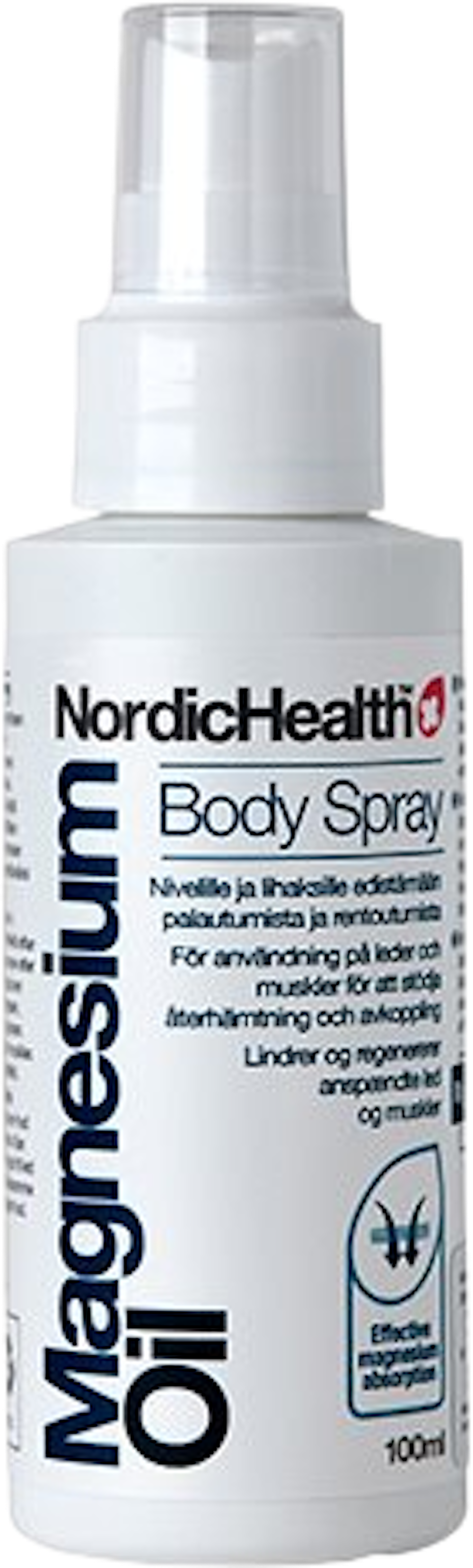 Tilbud på Magnesium Oil Body spray (NordicHealth) fra Helsam til 159,95 kr.