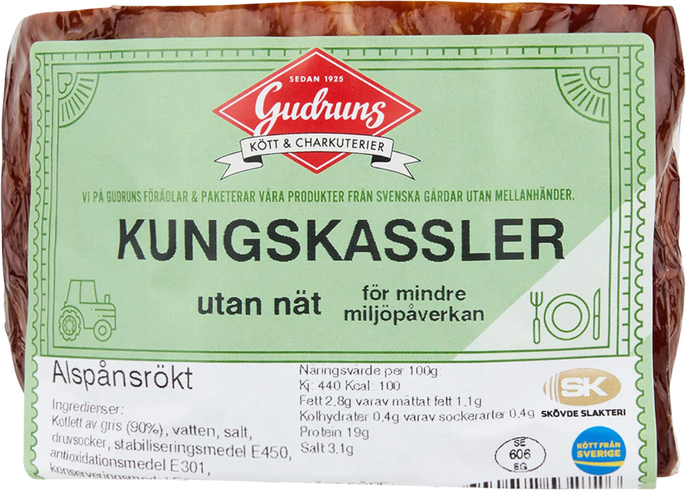 Erbjudanden på Kungskassler (Gudruns. Sverige) från ICA Kvantum för 99 kr