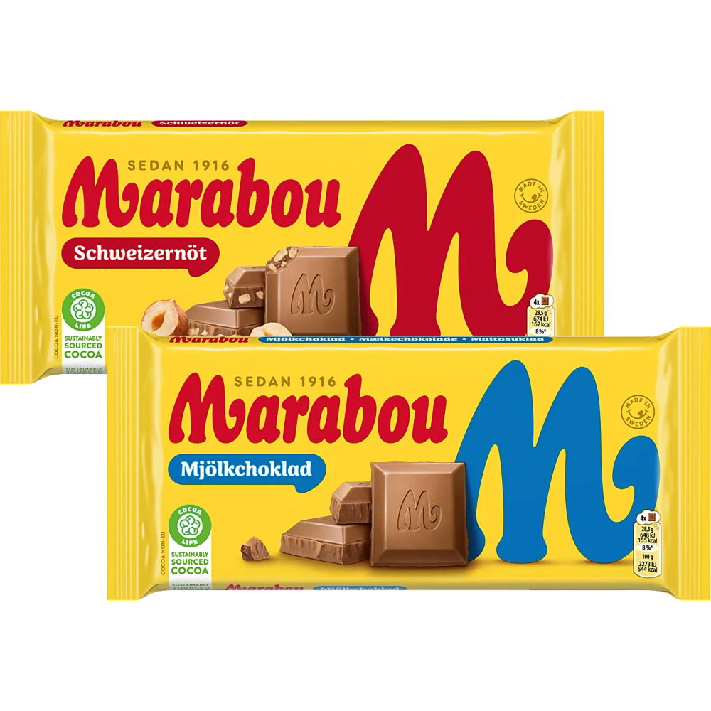 Erbjudanden på Chokladkakor (Marabou) från Coop X:-TRA för 20 kr