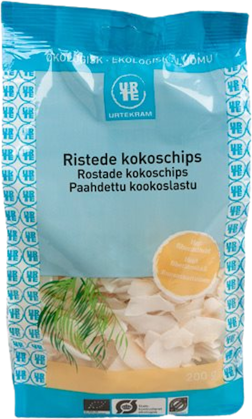 Tilbud på Kokoschips ristede Øko (Urtekram) fra Helsam til 36,95 kr.