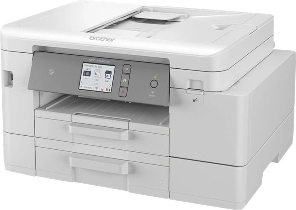 Tilbud på Brother MFC-J4540DW - Multifunktionsprinter - farve - blækprinter - A4 (210 x 297 mm) (original) - A4/Legal (medie) - op til 13 spm (kopiering) - op t fra ComputerSalg til 1.634 kr.