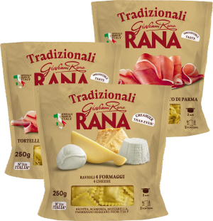 Färsk fylld pasta (Rana)