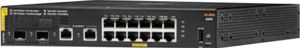 HPE Aruba 6000 12G Class4 PoE 2G/2SFP 139W Switch - Switch - Administreret - 12 x 10/100/1000 (PoE+) + 2 x Gigabit SFP + 2 x 1000Base-T - monterbar på