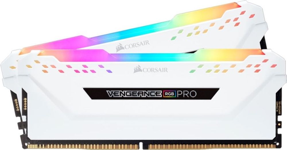 Tilbud på CORSAIR VENGEANCE RGB PRO Light Enhancement Kit - RGB-hukommelseskølelegeme - hvid fra ComputerSalg til 248 kr.