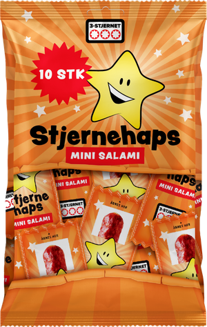 Stjernehaps mini salami 10 stk.