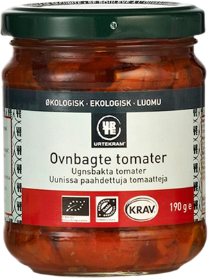 Tomater ovnbagte i olie Øko (Urtekram)