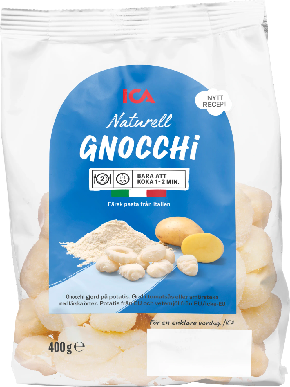 Erbjudanden på Färsk gnocchi (ICA) från ICA Kvantum för 15 kr