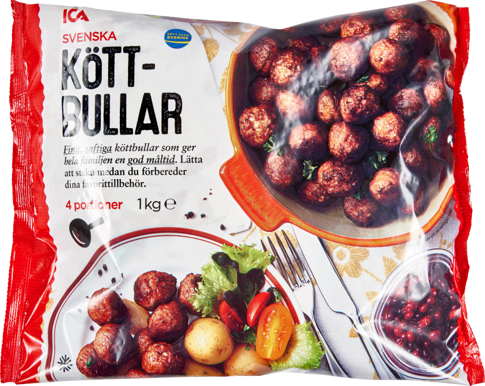 Erbjudanden på Frysta Köttbullar (ICA) från ICA Kvantum för 55 kr