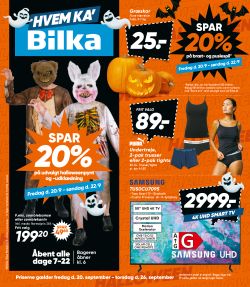 Bilka Bilka Nonfood Uge 39 2024 - Elektronik, Bolig, Have & Tekstil