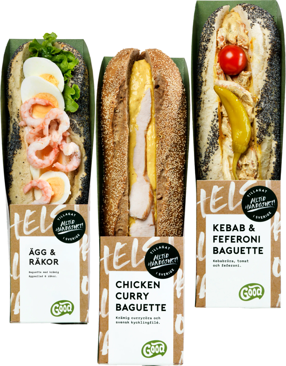 Erbjudanden på Baguette olika sorter (GOOD) från ICA Supermarket för 39,90 kr