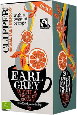 Earl Grey Te m. Appelsin  Øko (Clipper)