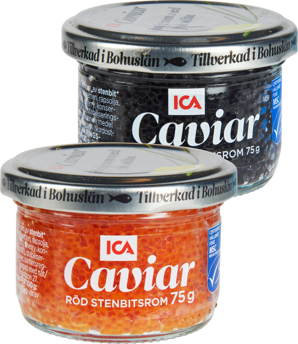 Erbjudanden på Caviar Stenbitsrom från ICA Kvantum för 25 kr