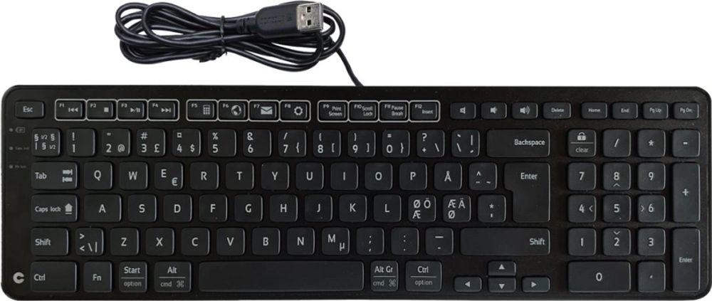 Tilbud på Contour Balance Keyboard - USB fra ComputerSalg til 646 kr.