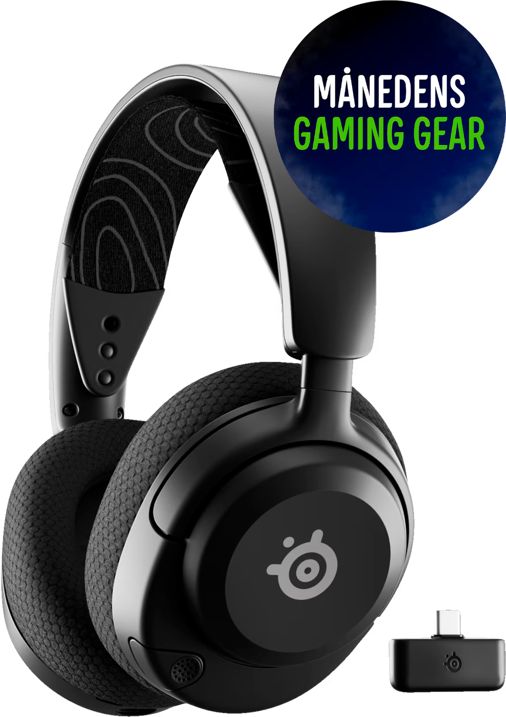 Tilbud på SteelSeries Arctis Nova 5 gaming headset (PC, sort) fra Elgiganten til 799 kr.