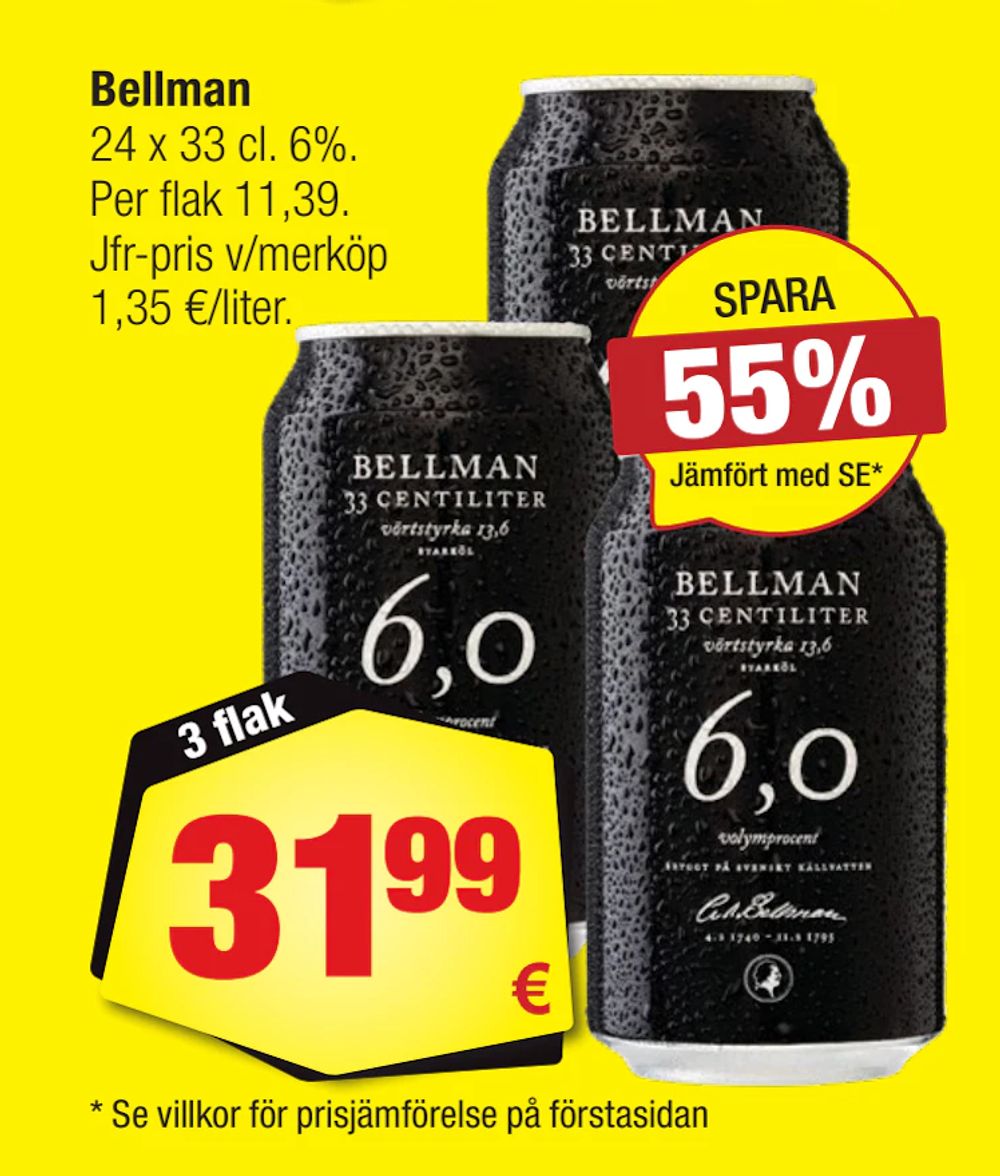 Erbjudanden på Bellman från Calle för 31,99 €