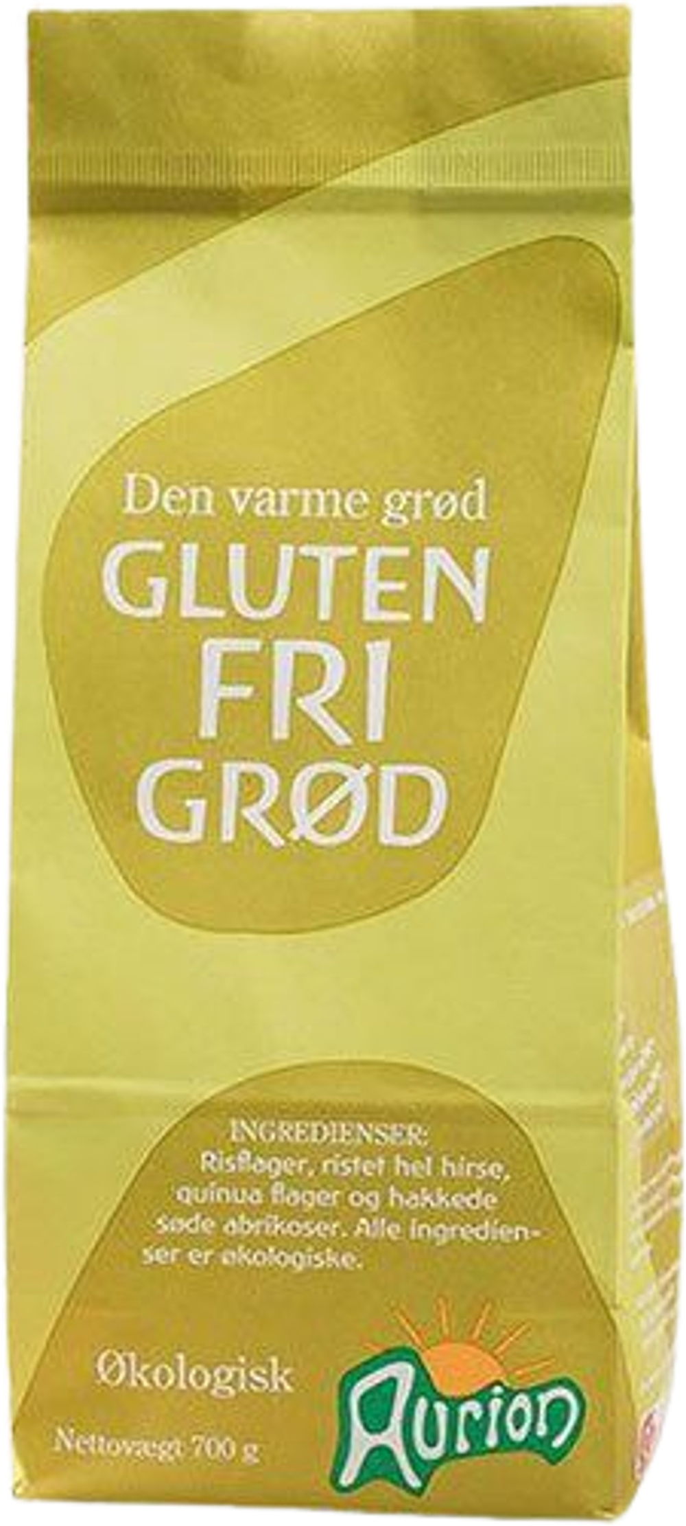 Tilbud på Glutenfri grød Øko (Aurion) fra Helsam til 73 kr.