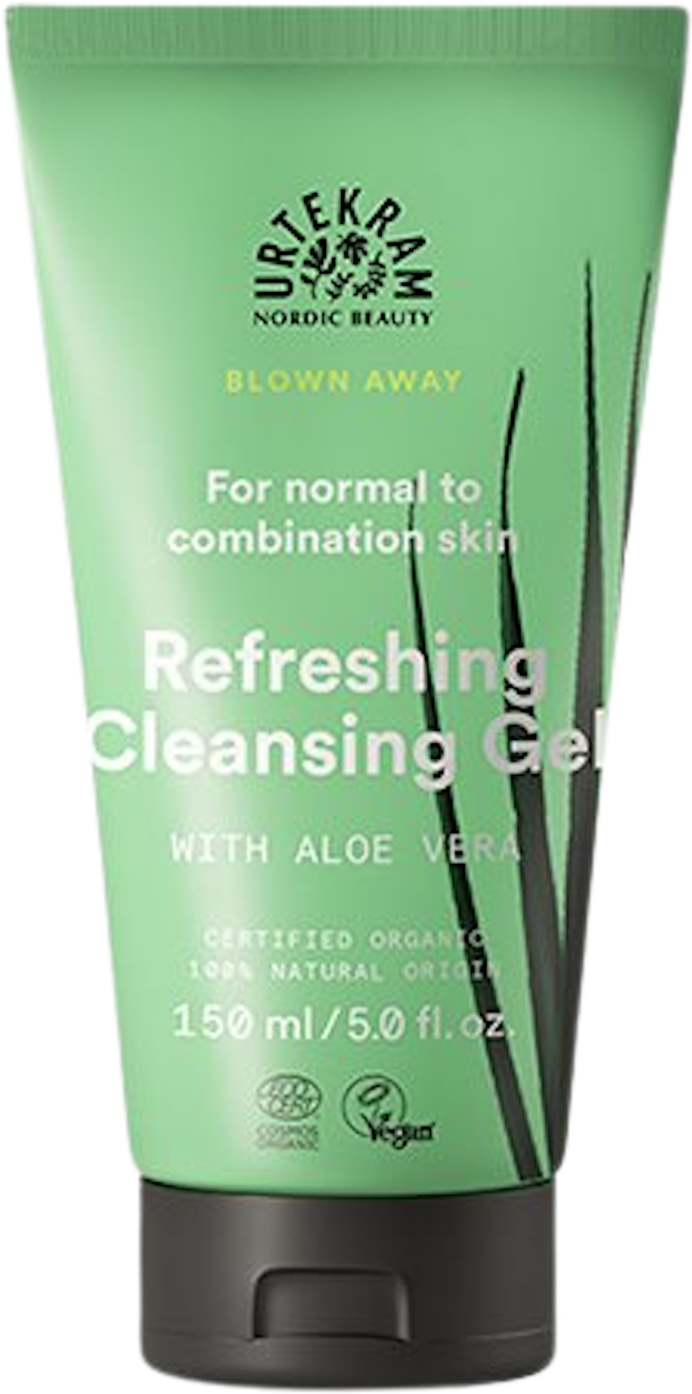 Tilbud på Moisturizing Cleansing Gel Blown Away (Urtekram) fra Helsam til 71,95 kr.