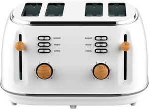 Witt Premium 4-slice Toaster hvid 1500 watt (WITT PREMIUM)