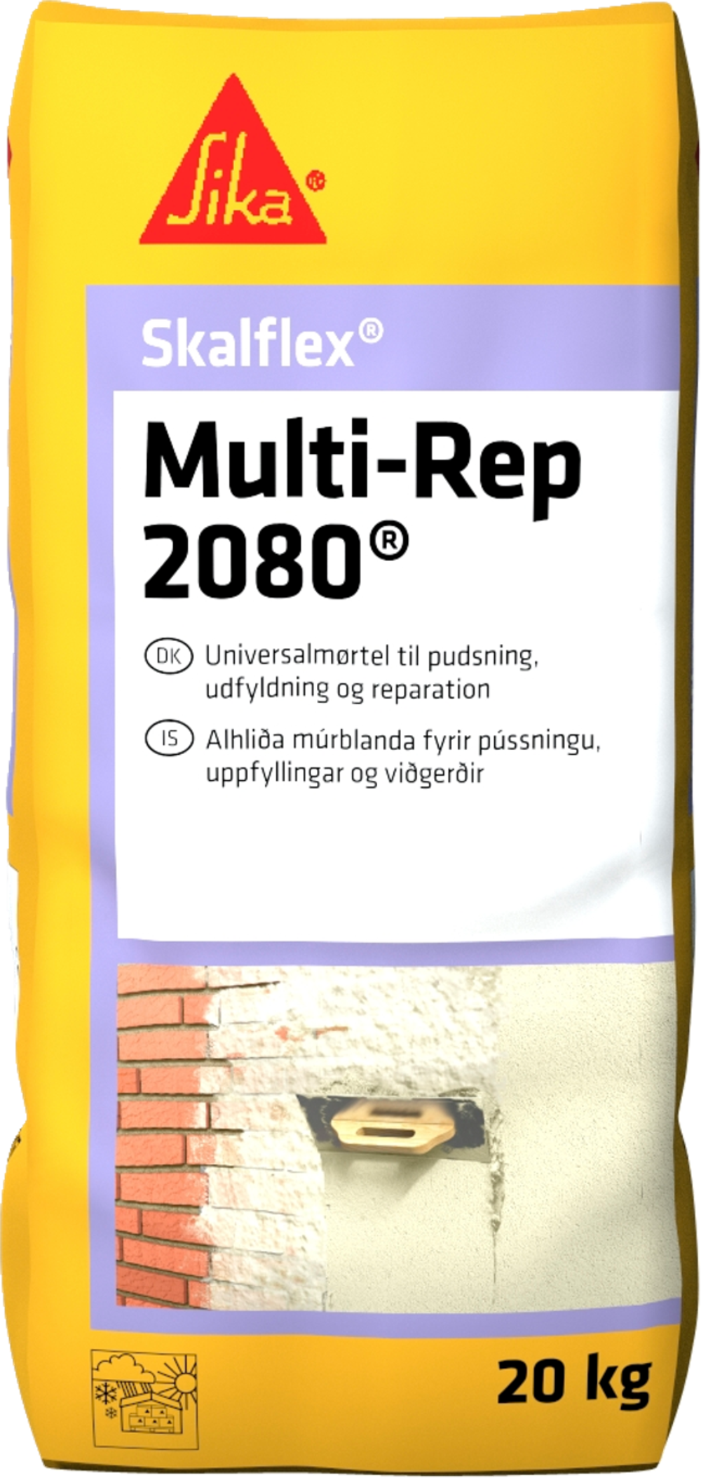 Tilbud på SIKA Skalflex Multi-Rep 2080 20 KG fra XL-BYG til 140 kr.