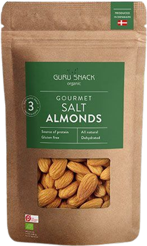 Gourmet Salt mandler Øko (Guru Snack)