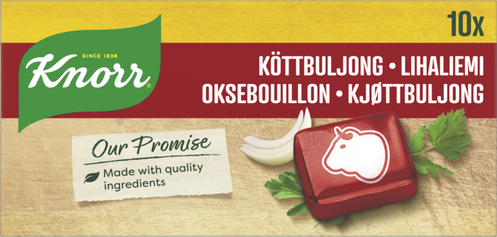 Tilbud på Knorr Bouillon fra Fleggaard til 10 kr.