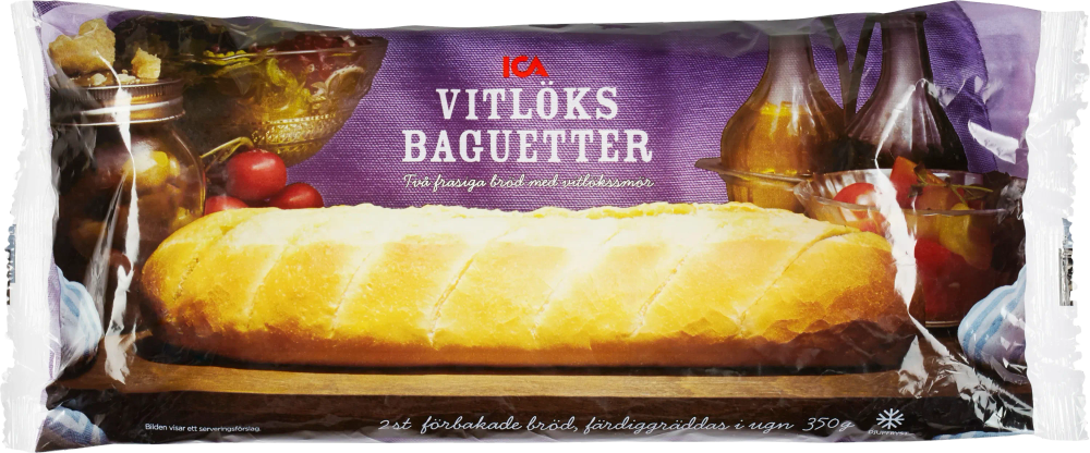 Erbjudanden på Vitlöksbaguetter (ICA) från ICA Kvantum för 12 kr