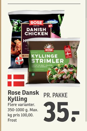 Rose Dansk Kylling