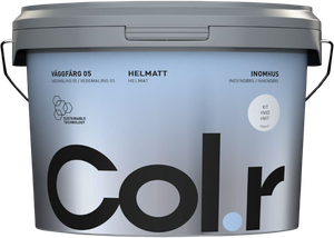 Veggmaling Col.r Helmatt Hvit 3L (COL.R)