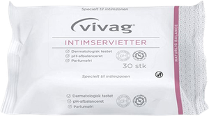 intimservietter 30 stk (Vivag)