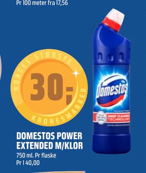DOMESTOS POWER EXTENDED M/KLOR