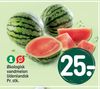 Økologisk vandmelon Udenlandsk Pr. stk.