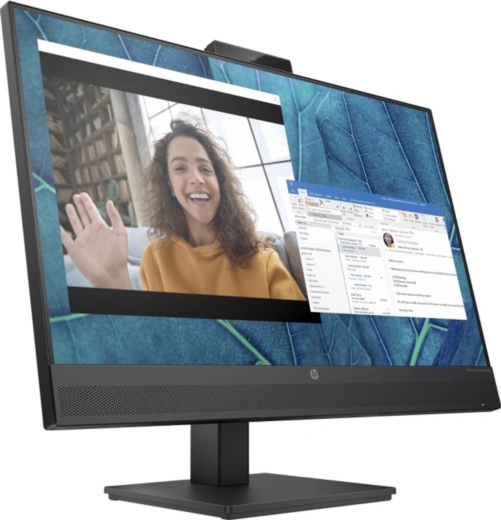 Tilbud på HP M27m Conferencing Monitor - LED-skærm - 27" - 1920 x 1080 Full HD (1080p) @ 75 Hz - IPS - 300 cd/m² - 1000:1 - 5 ms - HDMI, DisplayPort, USB-C - hø fra ComputerSalg til 1.399 kr.