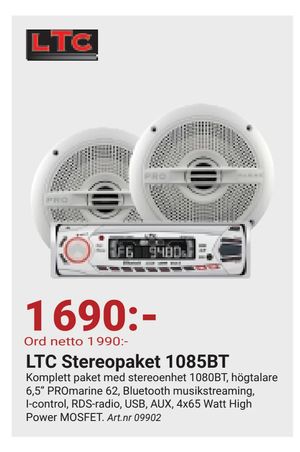 LTC Stereopaket 1085BT