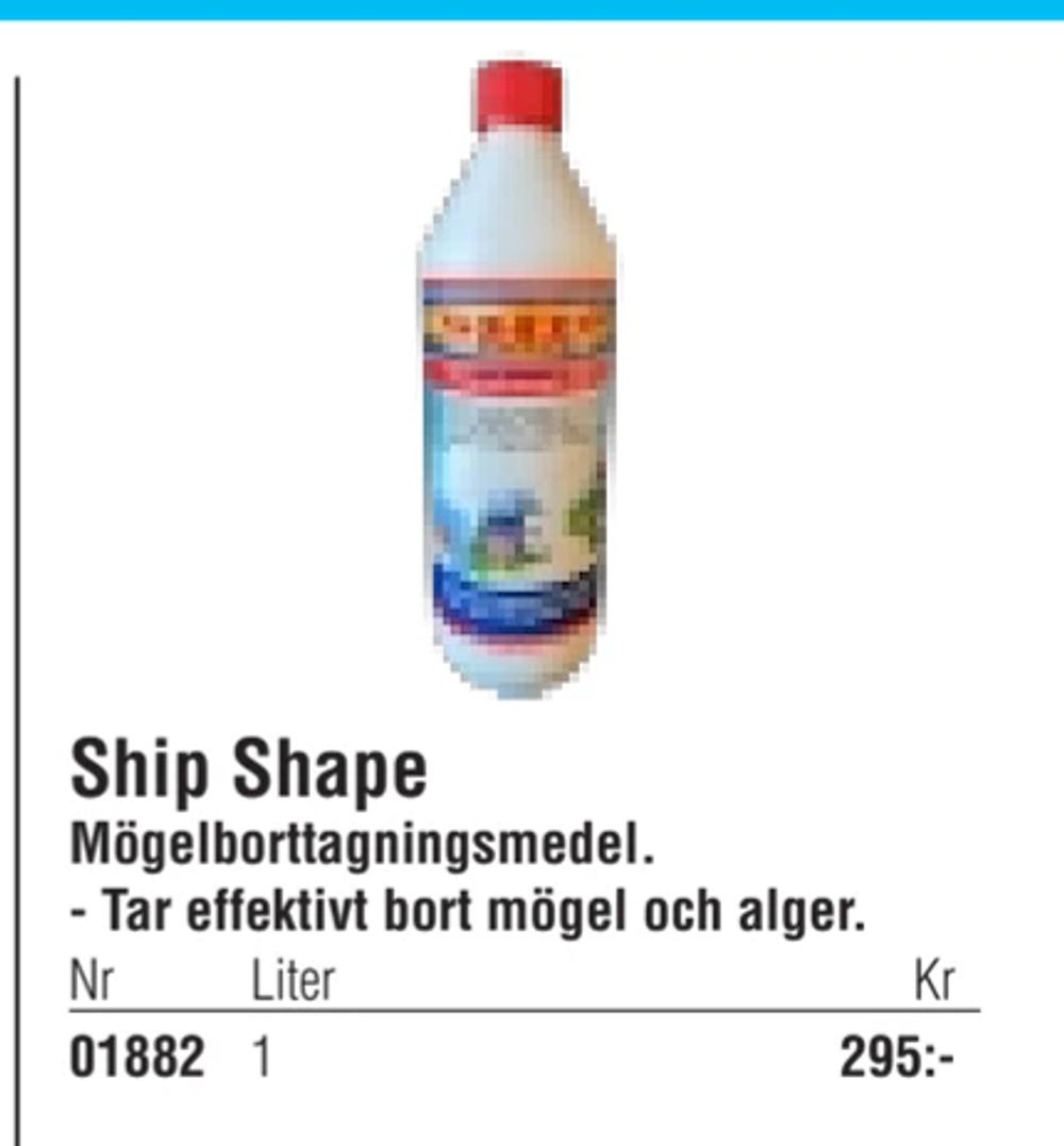 Erbjudanden på Ship Shape från Erlandsons Brygga för 295 kr