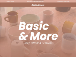 Basic & More oktober