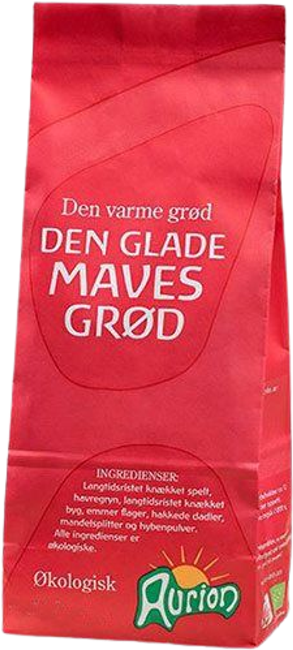 Tilbud på Den glade maves grød Øko (Aurion) fra Helsam til 86 kr.