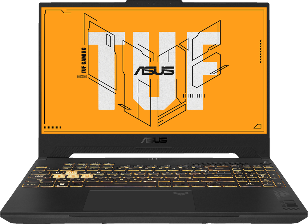 Tilbud på Asus TUF Gaming FX507 i7-13H/16/1000/4070 15,6" gaming-bærbar computer fra Elgiganten til 9.499 kr.