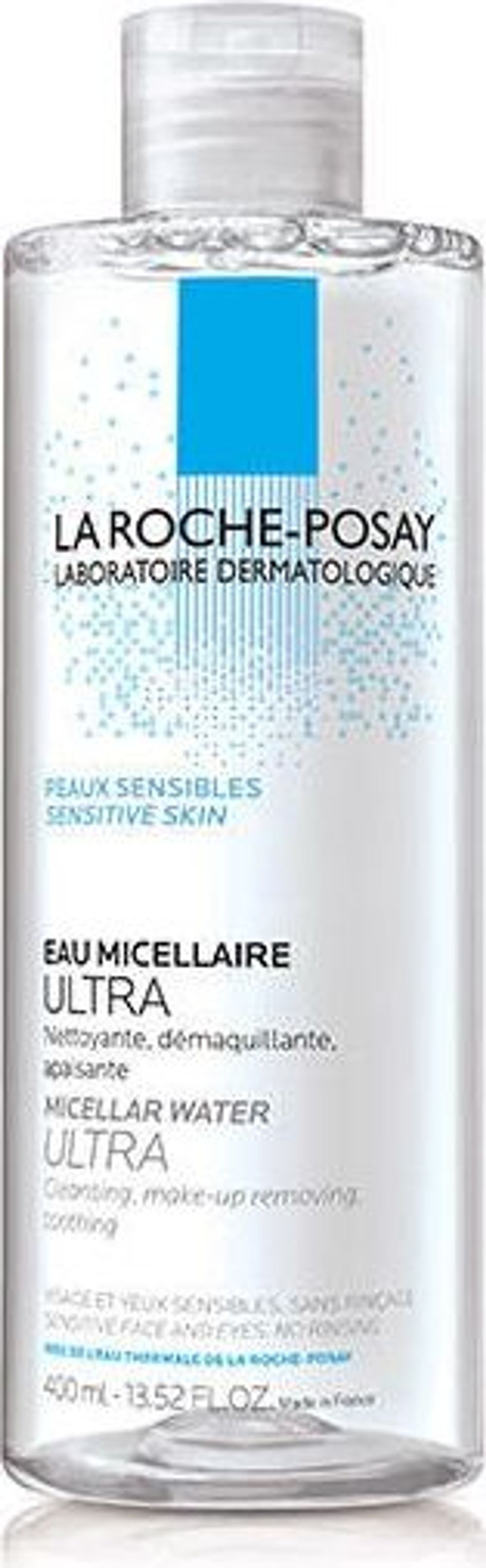 Tilbud på La Roche-Posay Physiological Micellar Solution 400ml- Fjerne næsomt fedt & snavs -Til anne hudtyper fra ComputerSalg til 134 kr.