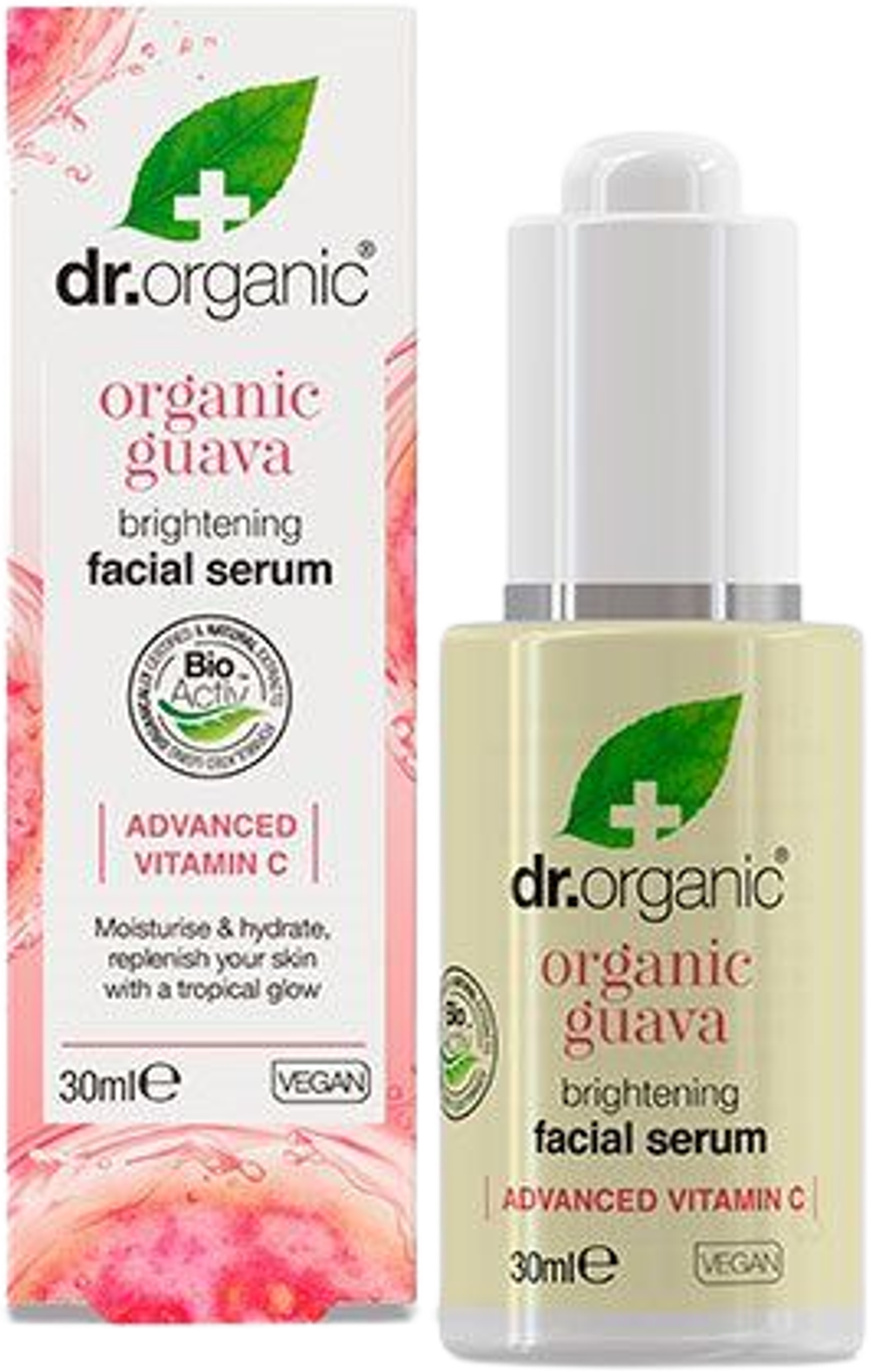 Tilbud på Guava Facial Serum (Dr. Organic) fra Helsam til 112 kr.