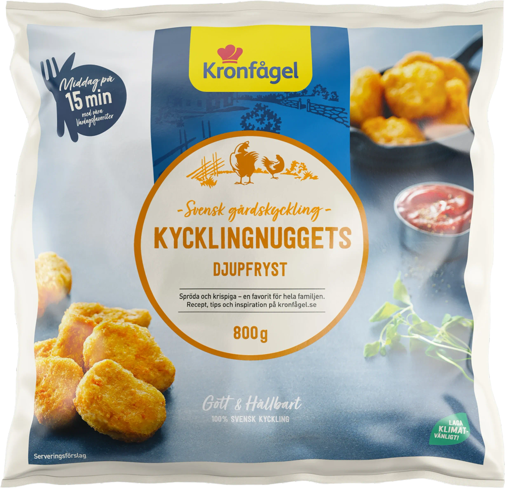 Erbjudanden på Kycklingnuggets (Kronfågel) från ICA Supermarket för 55 kr